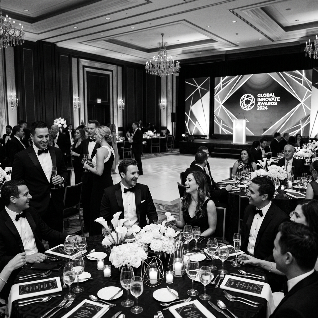 Blanco y Negro Elegante